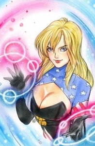 🔥 Patriotika # 1 Peach Momoko Virgin Holofoil Variant Mount Olympus LTD 45 HTF! - Picture 1 of 1