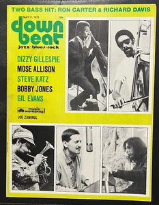 Down Beat Magazine 11. Mai 1972 Ron Carter Gil Evans Dizzy Gillespie - Bild 1 von 1