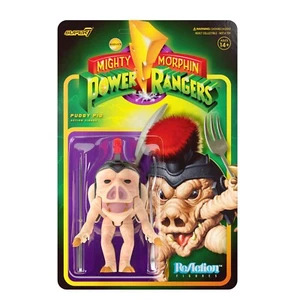 Super7 Mighty Morphin Power Rangers Reaction Figure Wave 1 Pudgy Pig Vintage - Imagen 1 de 2