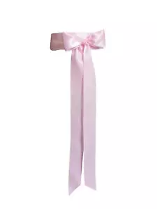 2" Wide Ribbon Sash Belt for Women Bridal Sash Belt Plus Size Simple Classic ... - Picture 1 of 7