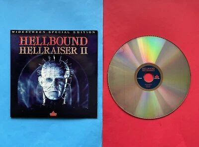 HELLRAISER II Laser Disc FULL UNCUT Film USA + OVP Box ASTRO 90 Widescreen 3 2 1 - Bild 1 von 4