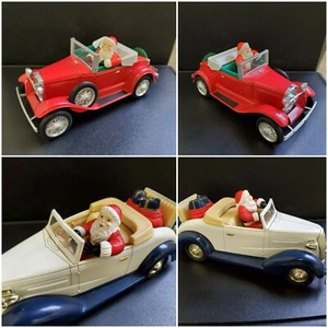 Eastwood Santa's 1937 Chevy Convertible & 92 Roadster Die Cast Coin Banks 1:25 - Picture 1 of 5