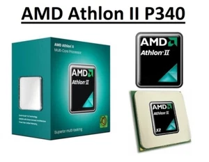AMD Athlon II P340 Dual Core Processor 2.2 GHz,Socket S1, 25W CPU - Picture 1 of 5