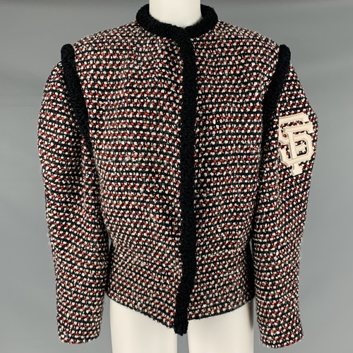 Giacca GUCCI MLB Giants Autunno 2018 Taglia 4 Nero Multicolore Poliammide Abbellita