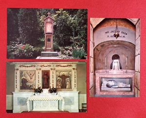 Postcards Set of 3 Holy Land of America Franciscan Monastery Washington DC PC244 - Picture 1 of 4