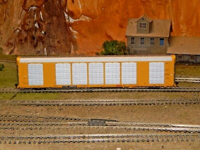 Atlas Master HO #20 006 443 TTX (Yellow) Multi-Max Auto Rack NEW #695646 RTR - Image 1 of 4