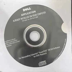 Dell Apllications For Reinstalling Cyberlink PowerDVD DX 8.0 Software for DVD - Photo 1/2