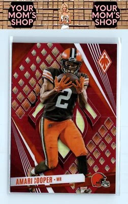 2023 Panini Phoenix #80 Amari Cooper Red #/199 - Image 1 of 2