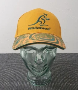🔶️WALLABIES INDIGENOUS CAP HAT AUSTRALIAN RUGBY UNION ARU RWC CADBURY ETORO - Picture 1 of 9
