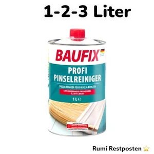 Baufix Profi Pinselreiniger Entfetter Verdünner Reiniger Pinsel Farbe 1-2-3Liter - Bild 1 von 1