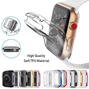 Pour Apple Watch Series 9 8 7 6 5 4 3 Ultra 2 1 SE Housse de protection Case Cover Bumper - Photo 1 sur 26