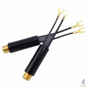 2 TV Transformador Adaptador Convertidor De 75 Ohmios Cable Coaxial Para 300 Ohm - Picture 1 of 5
