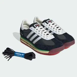 Bob Marley x Adidas Originals Sl 72 Core Black Cloud White Off white JR7973 - Picture 1 of 7