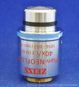 Zeiss Plan-Neofluar 40x/1,30, aceite, ∞/0,17. Objetivo de microscopio con clasificación DIC - Imagen 1 de 1