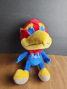 Kansas University Jayhawks Plush Mascot Back to School Pencil in Ear MISSING - Picture 1 of 13