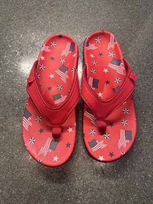 Сандалии ортопедические Spenco Yumi Nuevo с красным флагом размер 9 комфортные - Изображение 1 из 3