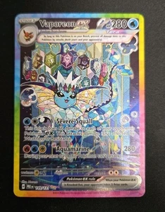 Vaporeon ex 149/131 Prismatic Evolutions Holo - Imagen 1 de 10