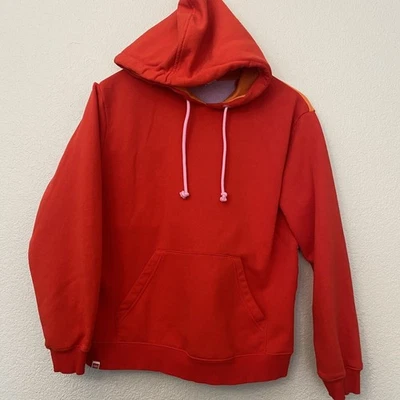 LEGO Target Sudadera con Capucha Mujer Talla Mediana Rojo Rosa Naranja Colores Bloque Foto 1 de 4