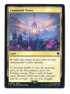 Command Tower #0382 casi nuevo Final Fantasy FIN MTG FIC Magic the Gathering Commander - Imagen 1 de 2