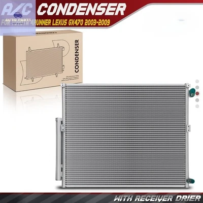 AC Condenser For 2003-2009 Toyota 4Runner Lexus GX470 4.0L 4.7L 88460AZ030 Foto 1 de 4