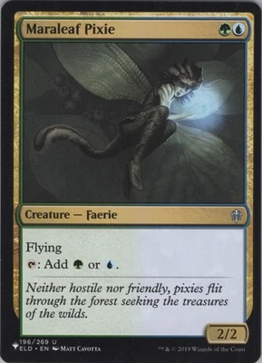 MTG Normal Maraleaf Pixie U The List Reprints 196/269 NM - Image 1 of 2