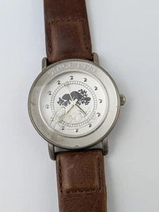 Vtg UNTESTED NOS Roots Canada Watch Leather Strap Band Men's ICECAP - Picture 1 of 7