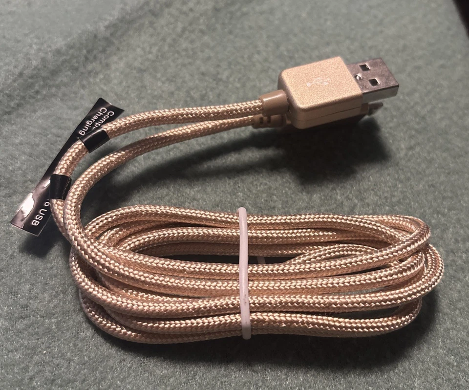 Cabo Micro USB Verizon Micbrabgld Micbrab Parent Gold  - Imagem 1 de 3