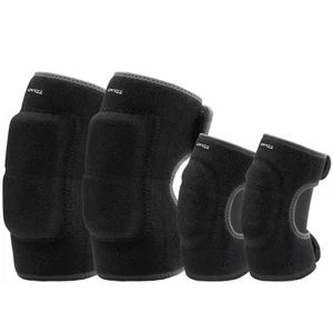 Kids Soft Knee Pads and Thickened SBR Elbow Pads Adjustable Knee and Elbow Pa... - Picture 1 of 7