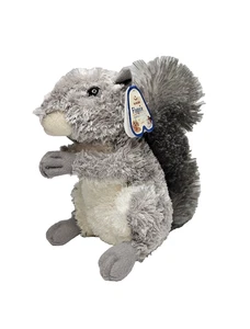Peluche Aurora Flopsie Nutty Scoiattolo Grigio Grigio 7" Peluche - Foto 1 di 17