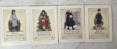 Lote de 4 libros Pleasant Company American Girl Samantha and Mollly Foto 1 de 2