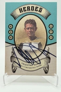 VALENTINO ROSSI MOTO GP SIGNED FUTERA MULTISPORT 2024 TRADING CARD 197/250 - Picture 1 of 3