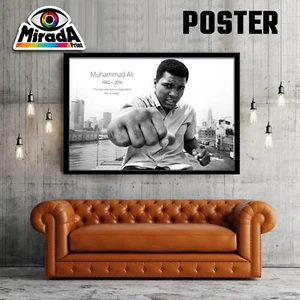 Poster Muhammad Ali Boxen Cassius Clay Sport Boxen Date Gym Meister - Bild 1 von 1
