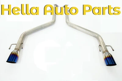 PLM Axle Back Exhaust Muffler Kit Blue Tips For Lexus IS300 IS350 2021+ - Image 1 of 4