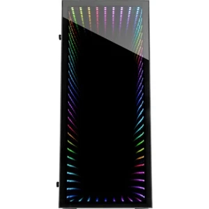 Gehäuse, Case ATX X-908 Infini2 Midi w/o Netzteil, black - Bild 1 von 18