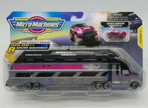 Micro Machines Mini Vehicle Hauler Series 4 with Exclusive Vehicle Brand New Box - Picture 1 of 7