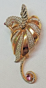 Libro Raro De Colección Años 40 Enorme Broche Cisne REJA Firmado Deja 281ky - Imagen 1 de 4