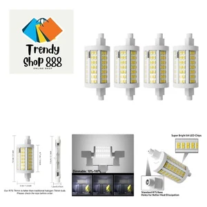 R7S LED Bulb 78MM, 15W Dimmable J78 Flood Light, 150W Halogen T3 Replacement ... - Picture 1 of 7