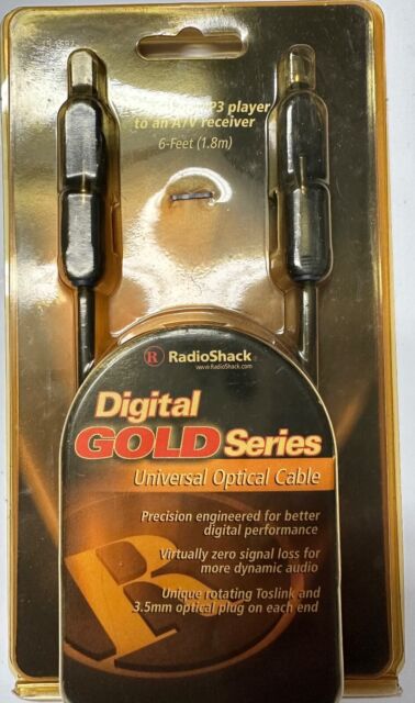 Búsqueda Escrupuloso Quedar asombrado Las mejores ofertas en Cable de audio óptico RadioShack | eBay