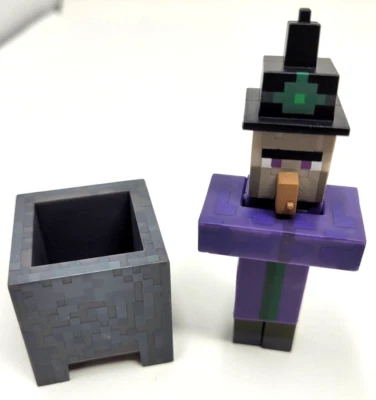Figura de acción Minecraft 3" Potion Witch Jazwares/Mojang - COMPLETA Foto 1 de 4