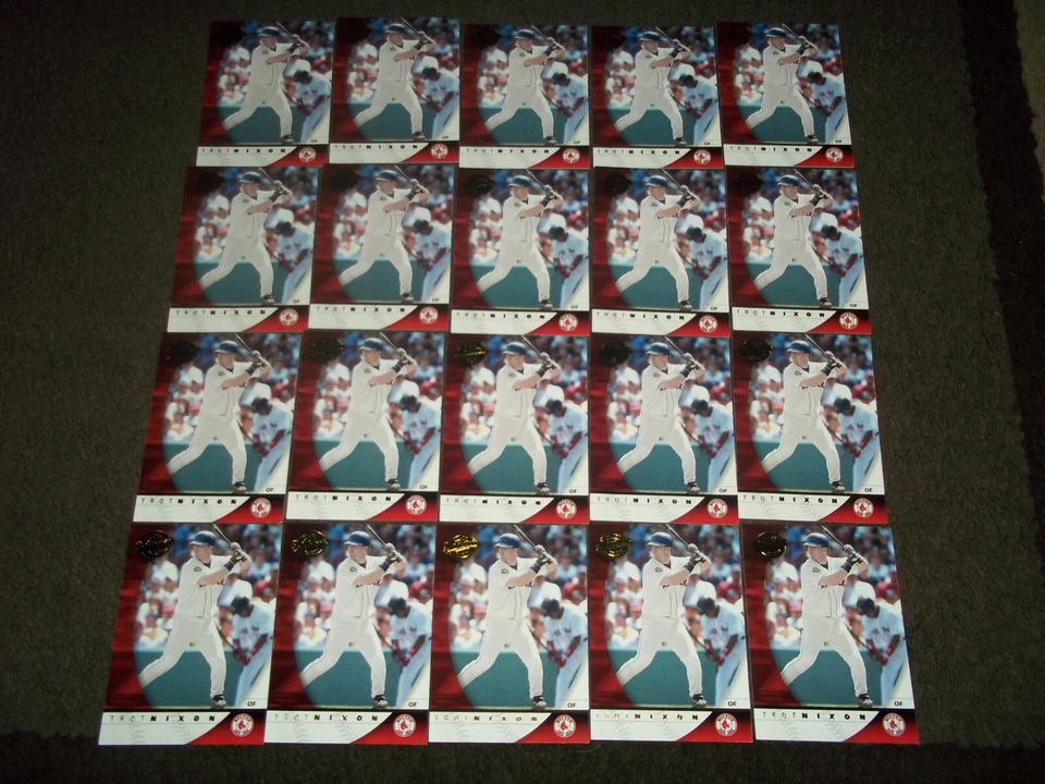 Trot Nixon- 20 2001 Donruss Class of 2001 cards #47 Boston Red Sox - Image 1 of 2