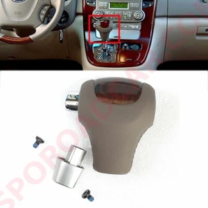 Auto Gear Shift knob Wood Beige For 2006-2014 Sedona Carnival Genuine Parts - Bild 1 von 4