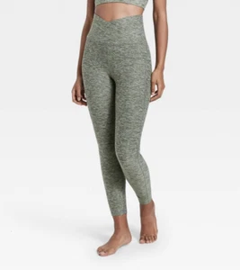 Leggings Women Size S All In Motion Olive Contour Curvy High-Waisted - Picture 1 of 8