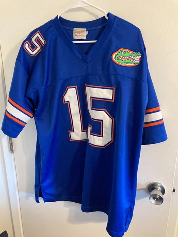 Tim Tebow University of Florida Gators sewn heavy Gridiron Greats jersey sz 52 Cover