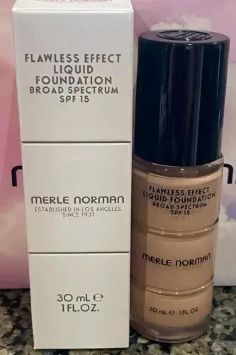 Merle Norman Flawless Effect Liquid Foundation...Shade is ML28...NEW - Image 1 of 1