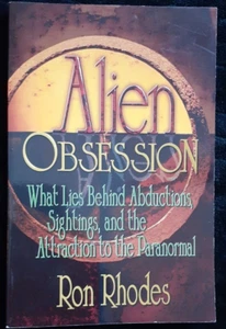 Alien Obsession What Lies Behind Abductions, Sightings Paperback Book - Picture 1 of 4