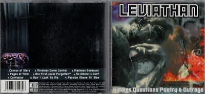 Leviathan - Riddles Questions Poetry & Outrage - CD 1996 - Bild 1 von 2