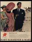 1948 Hart Schaffner & Marx - Bride Wants Sharp Dressed Man - Wedding  Vintage Ad
