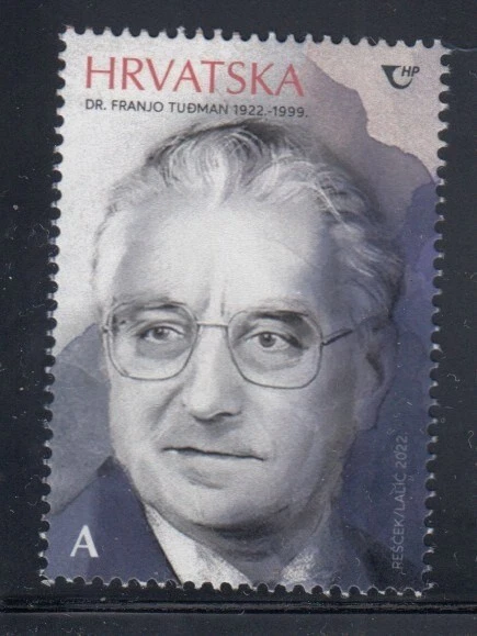 Sello del presidente croata Franjo Tuđman MNH Foto 1 de 1
