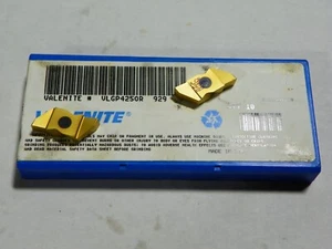 10 Stck. Valenit NGP 4250R 929 VLGP Top Kerbe Nut Hartmetall Einsätze N477 - Bild 1 von 5