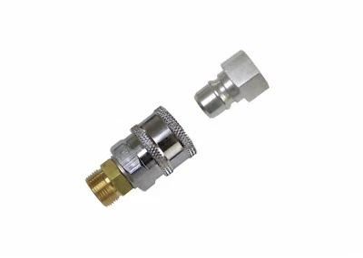 Kranzle Compatible 19.5mm M22M x M22F Quick Release Couplings 14mm Bore - Image 1 of 2